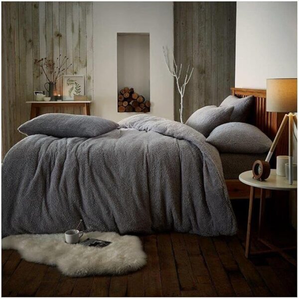 Cream Teddy Collection Duvet Set - Image 7