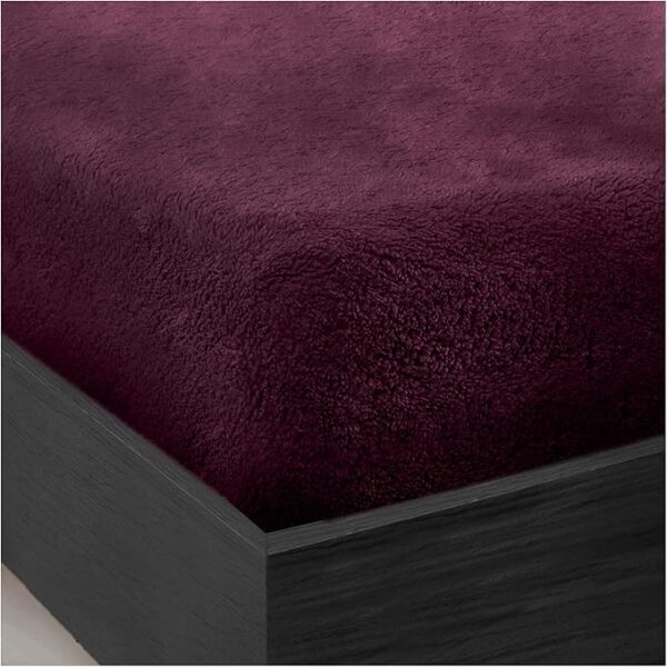 Purple Teddy Collection Fitted Sheet