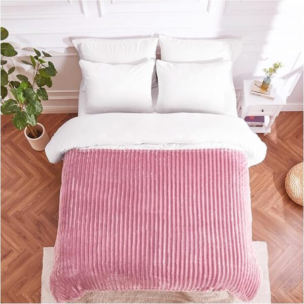 Teddy Chunky Rib Throw - Image 3