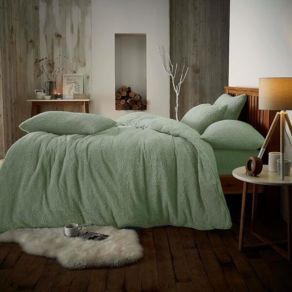 Cream Teddy Collection Duvet Set - Image 8