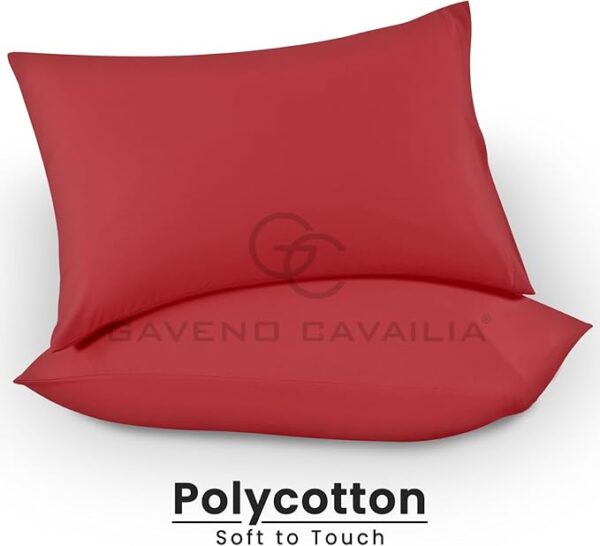 Navy Blue Plain Deluxe Pillow Cases - Image 2