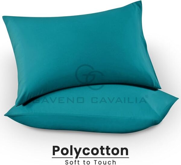 Navy Blue Plain Deluxe Pillow Cases - Image 11