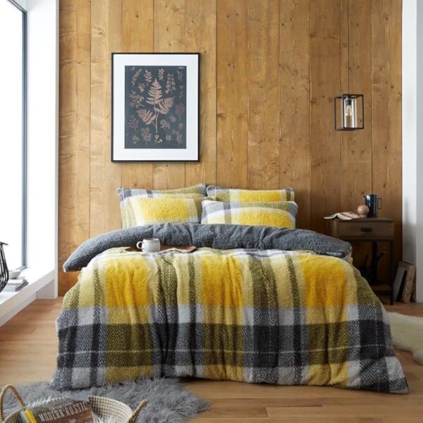 Grey Teddy Windsor Duvet Set - Image 4