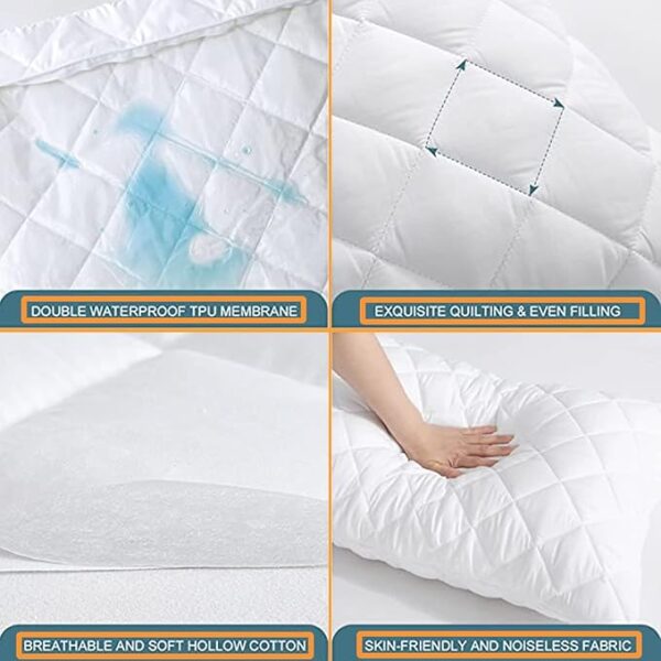 2 Water Proof Pillow Protectors - Image 4