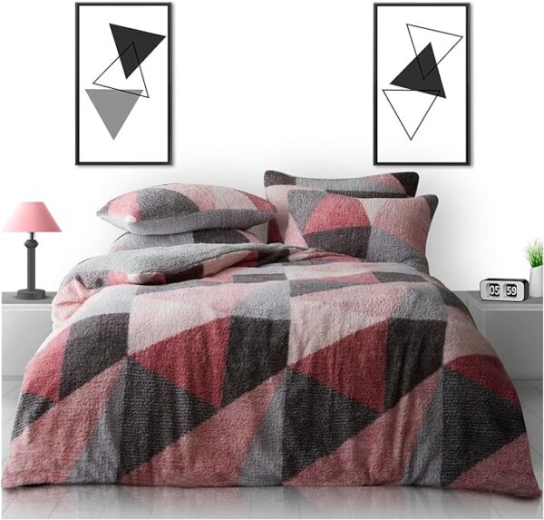 Yellow Lichfeild Teddy Duvet Cover Set - Image 4