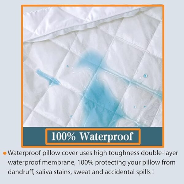 2 Water Proof Pillow Protectors - Image 3