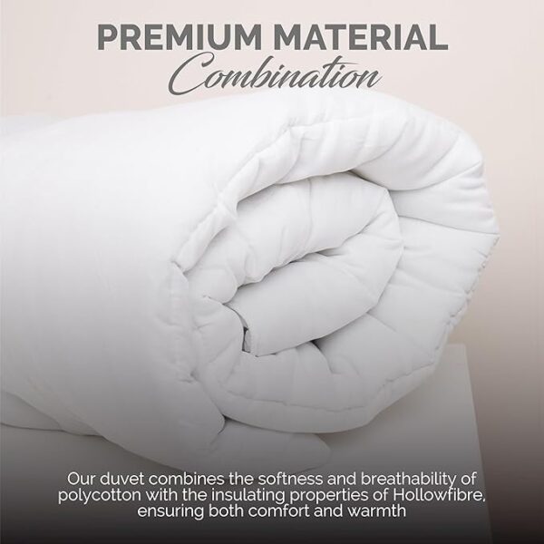 4.5 Tog Polly Cotton Duvet - Image 2