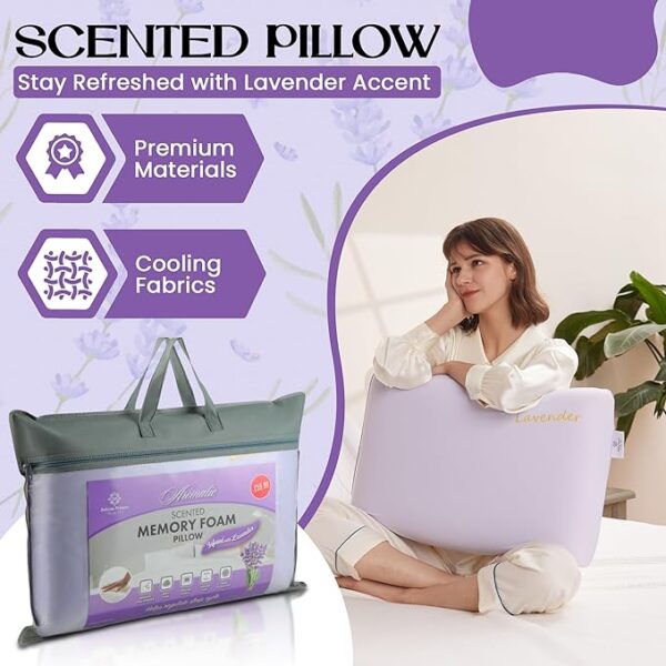 Scented Memory Foam Pillow Large - Image 3