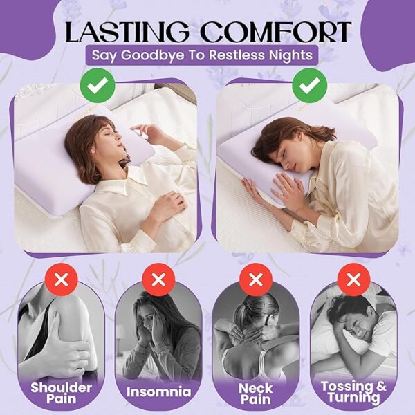 Scented Memory Foam Pillow Large - Image 7